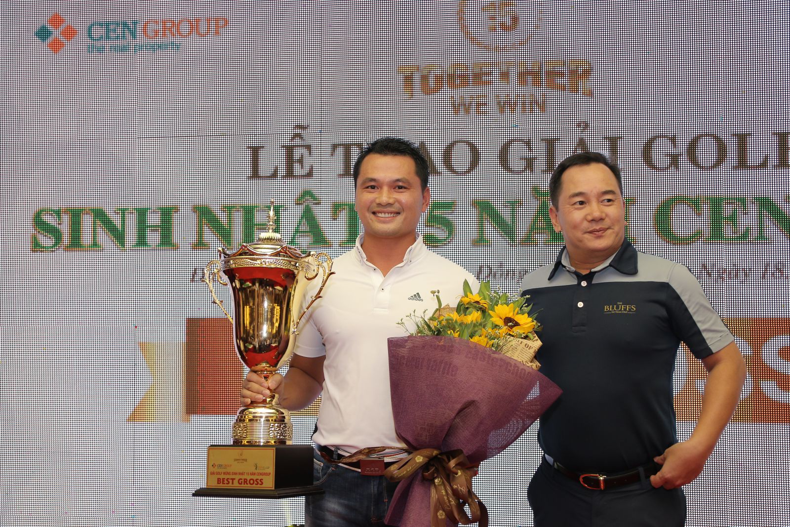 Golfer Thái Trung Hiếu đoạt Best Gross Giải Golf Sinh Nhật 15 năm CENGROUP
